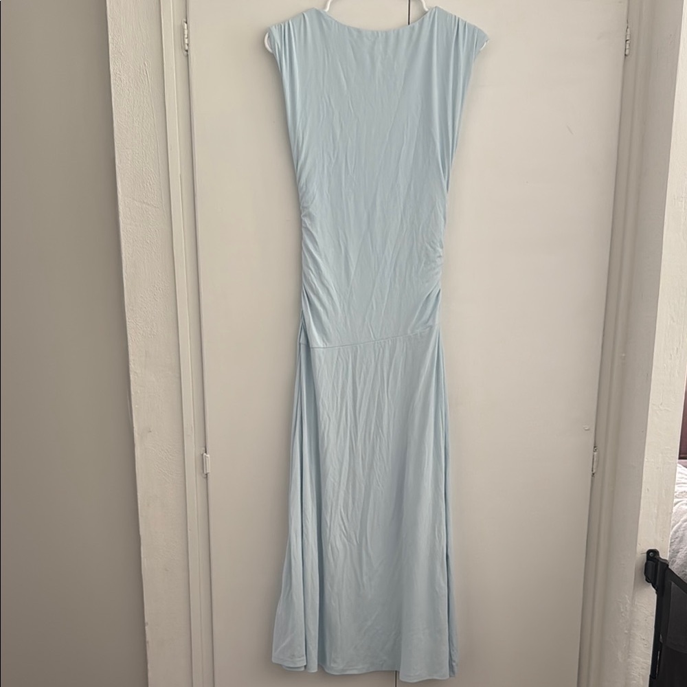 OGL Blue Sheath Maxi Dress
